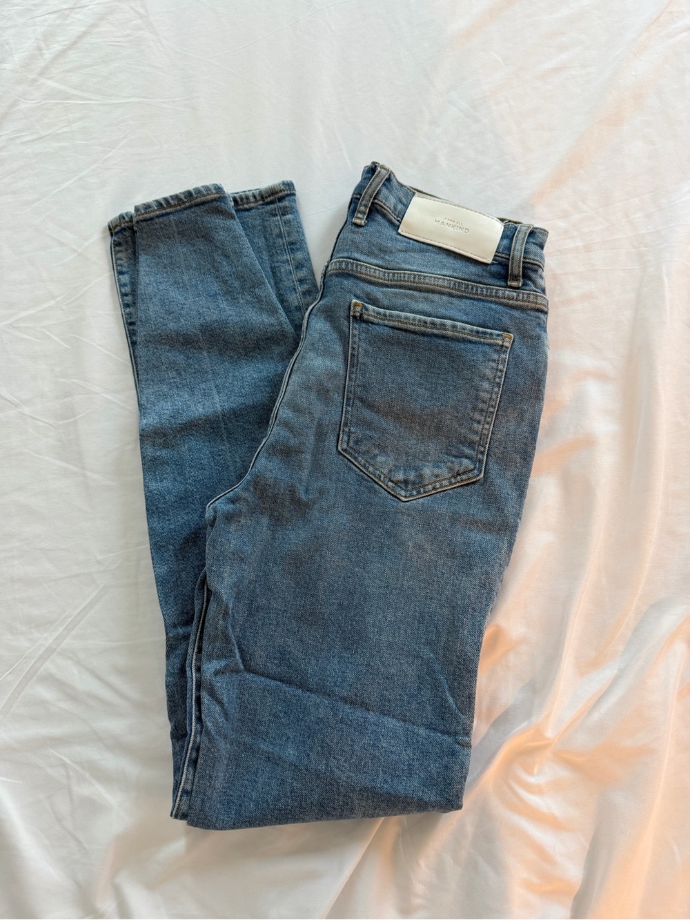 7 For All Mankind Vintage Wash Straight-Leg Jeans